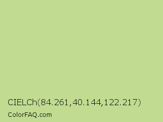 CIELCh 84.261,40.144,122.217 Color Image
