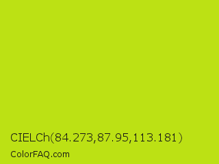 CIELCh 84.273,87.95,113.181 Color Image