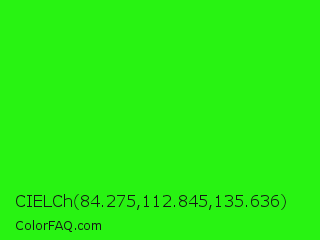 CIELCh 84.275,112.845,135.636 Color Image