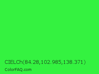 CIELCh 84.28,102.985,138.371 Color Image