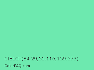 CIELCh 84.29,51.116,159.573 Color Image