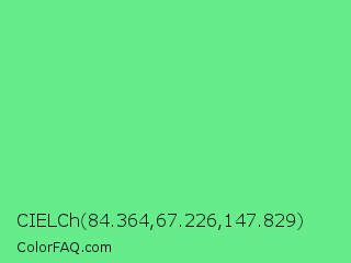 CIELCh 84.364,67.226,147.829 Color Image