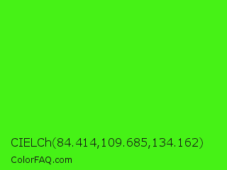 CIELCh 84.414,109.685,134.162 Color Image