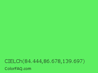CIELCh 84.444,86.678,139.697 Color Image