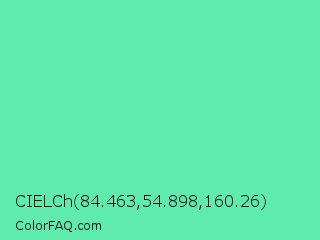 CIELCh 84.463,54.898,160.26 Color Image