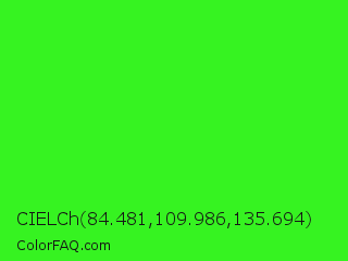 CIELCh 84.481,109.986,135.694 Color Image
