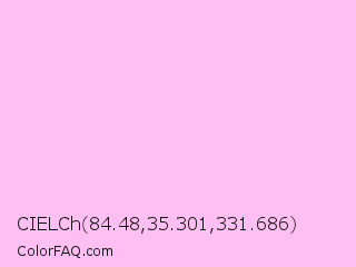 CIELCh 84.48,35.301,331.686 Color Image
