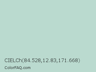 CIELCh 84.528,12.83,171.668 Color Image