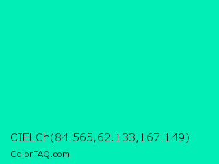 CIELCh 84.565,62.133,167.149 Color Image