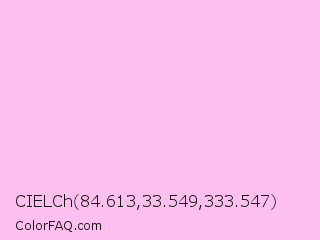 CIELCh 84.613,33.549,333.547 Color Image
