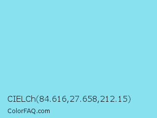 CIELCh 84.616,27.658,212.15 Color Image