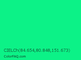 CIELCh 84.654,80.848,151.673 Color Image