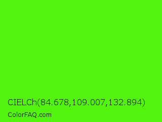 CIELCh 84.678,109.007,132.894 Color Image