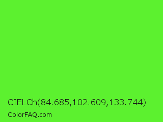 CIELCh 84.685,102.609,133.744 Color Image
