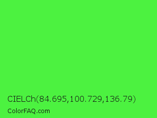 CIELCh 84.695,100.729,136.79 Color Image