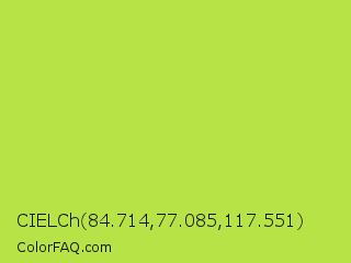 CIELCh 84.714,77.085,117.551 Color Image