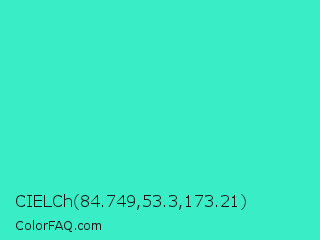 CIELCh 84.749,53.3,173.21 Color Image