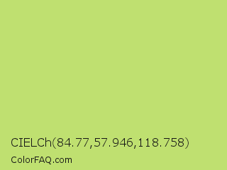 CIELCh 84.77,57.946,118.758 Color Image