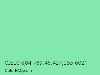 CIELCh 84.789,46.427,155.602 Color Image