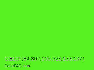 CIELCh 84.807,106.623,133.197 Color Image