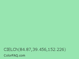 CIELCh 84.87,39.456,152.226 Color Image