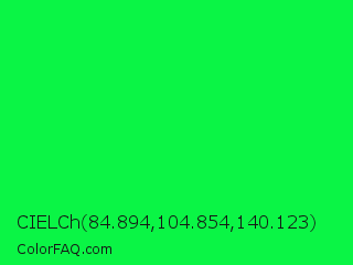 CIELCh 84.894,104.854,140.123 Color Image