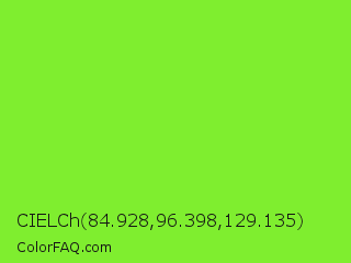 CIELCh 84.928,96.398,129.135 Color Image
