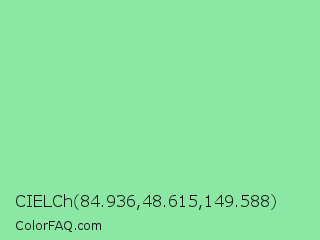 CIELCh 84.936,48.615,149.588 Color Image
