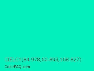 CIELCh 84.978,60.893,168.827 Color Image