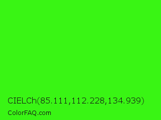 CIELCh 85.111,112.228,134.939 Color Image