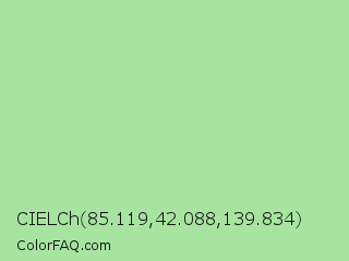 CIELCh 85.119,42.088,139.834 Color Image