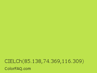CIELCh 85.138,74.369,116.309 Color Image