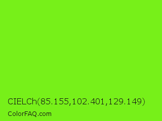 CIELCh 85.155,102.401,129.149 Color Image