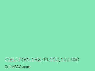 CIELCh 85.182,44.112,160.08 Color Image