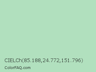 CIELCh 85.188,24.772,151.796 Color Image