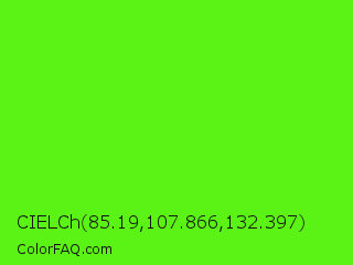 CIELCh 85.19,107.866,132.397 Color Image