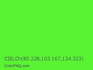 CIELCh 85.228,103.167,134.323 Color Image