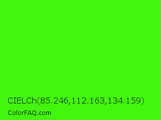 CIELCh 85.246,112.163,134.159 Color Image