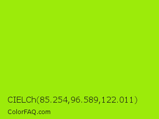 CIELCh 85.254,96.589,122.011 Color Image
