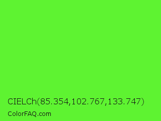 CIELCh 85.354,102.767,133.747 Color Image