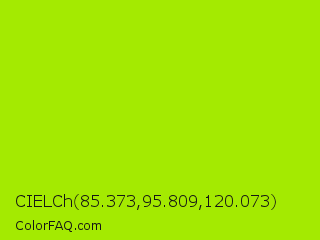 CIELCh 85.373,95.809,120.073 Color Image