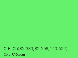 CIELCh 85.383,82.508,140.622 Color Image