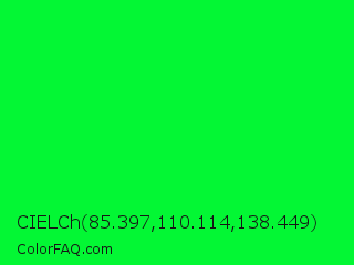 CIELCh 85.397,110.114,138.449 Color Image