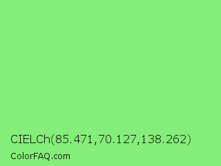 CIELCh 85.471,70.127,138.262 Color Image