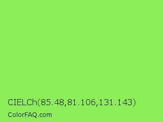 CIELCh 85.48,81.106,131.143 Color Image