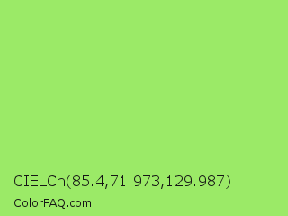 CIELCh 85.4,71.973,129.987 Color Image