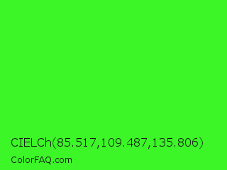CIELCh 85.517,109.487,135.806 Color Image