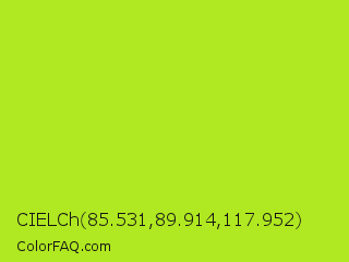 CIELCh 85.531,89.914,117.952 Color Image