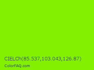 CIELCh 85.537,103.043,126.87 Color Image
