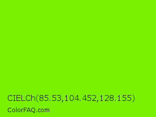CIELCh 85.53,104.452,128.155 Color Image